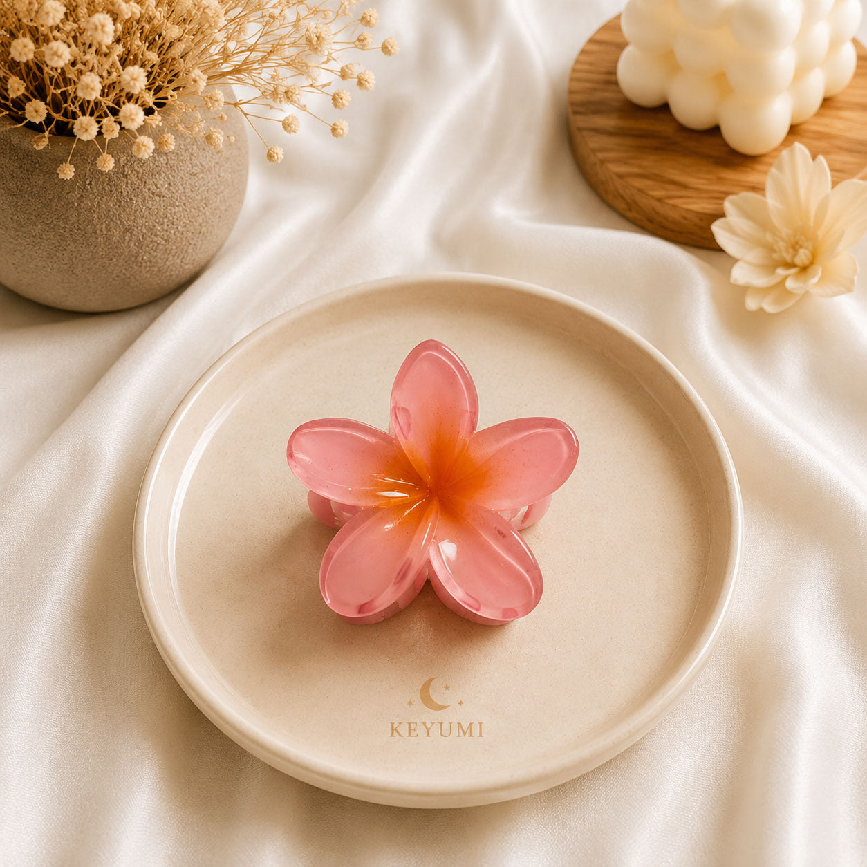 Bloom Flower Hair Claw Clip | KEYUMI