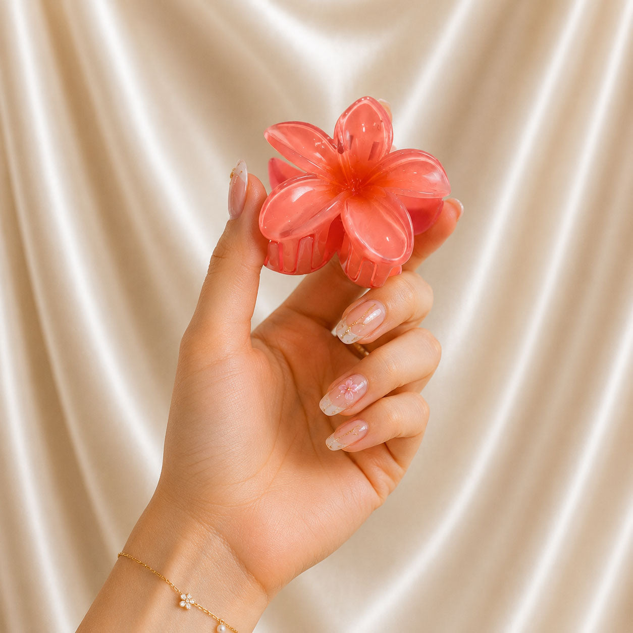 Bloom Flower Hair Claw Clip | KEYUMI