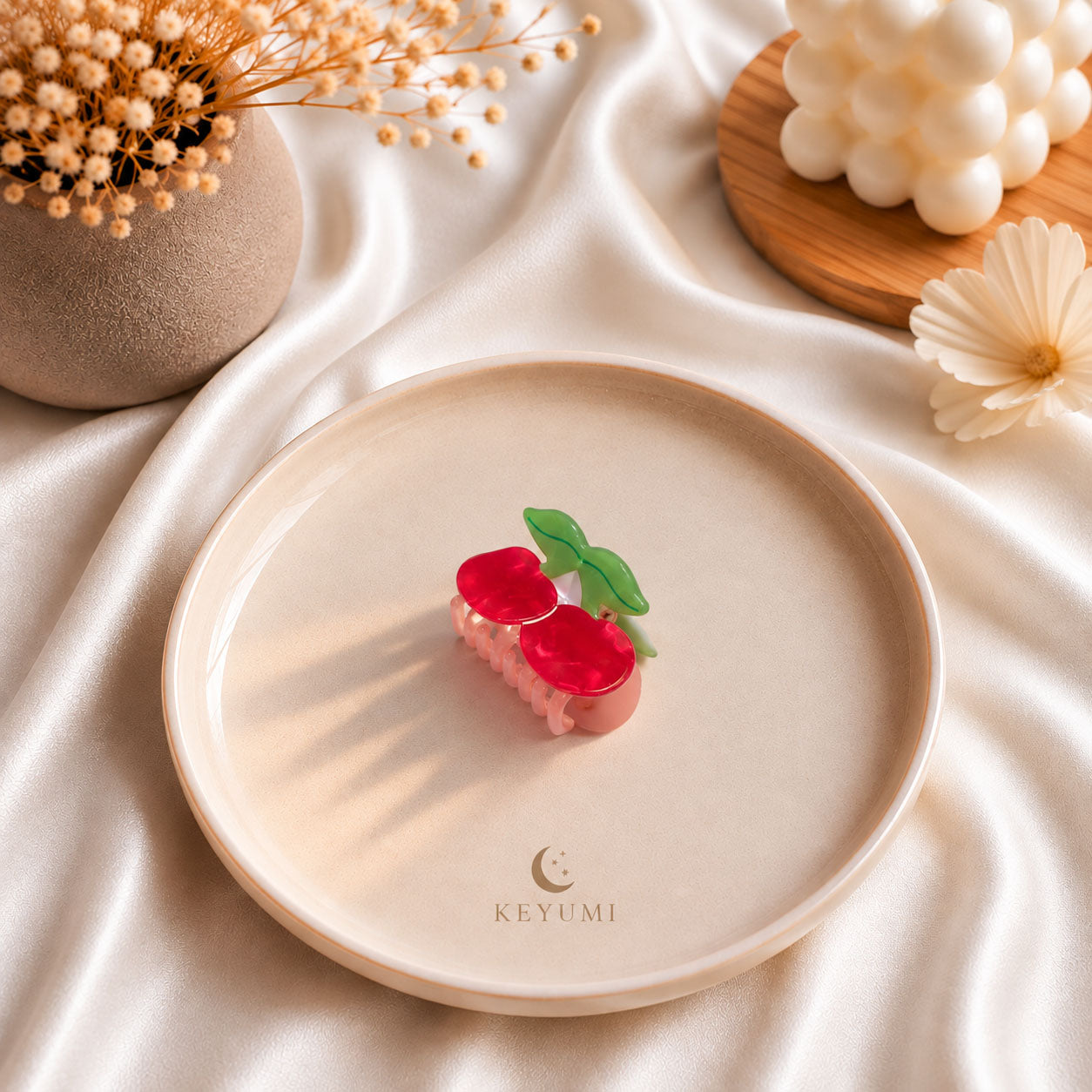 Cute Fruit Crush Hair Claw Clip | KEYUMI