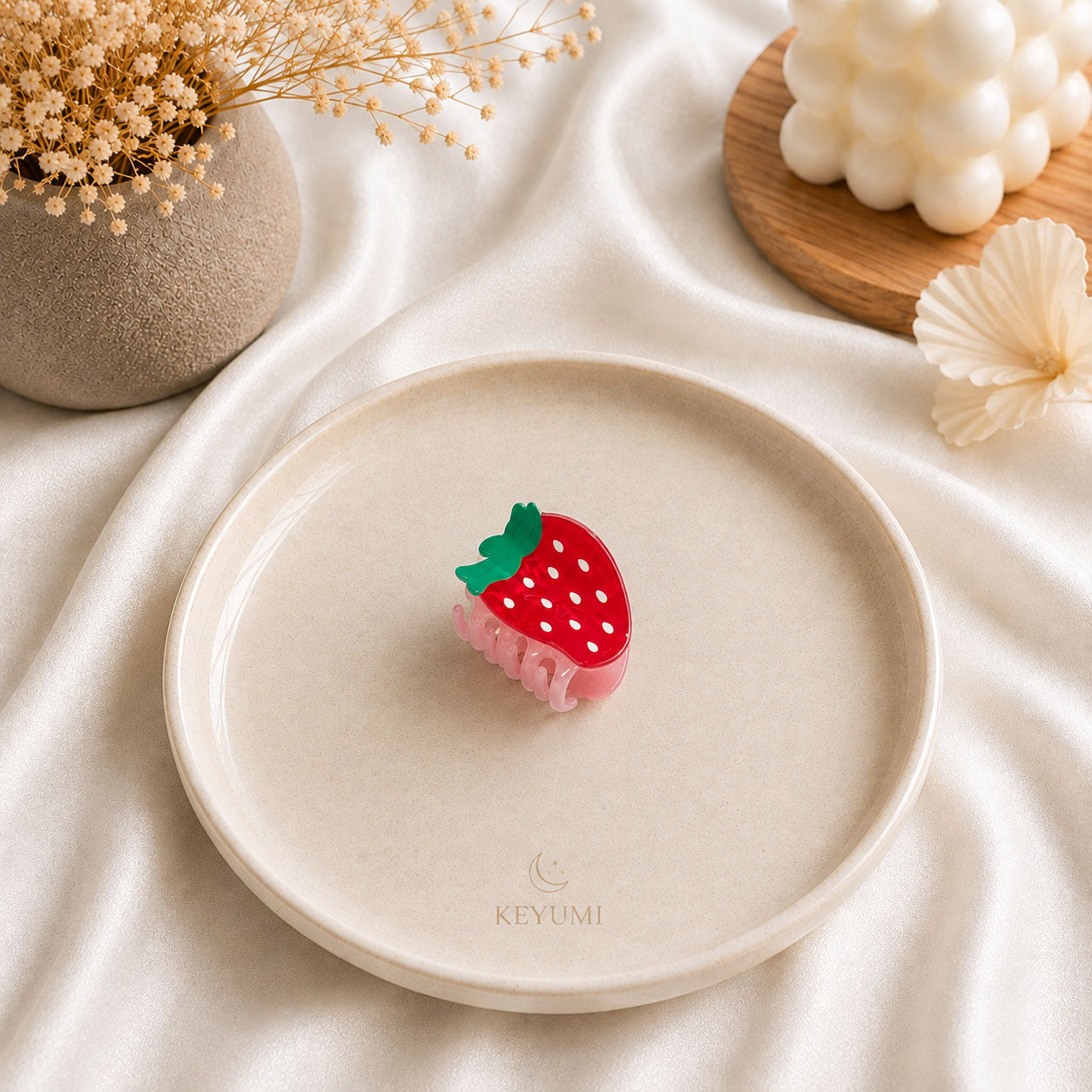 Cute Fruit Crush Hair Claw Clip | KEYUMI