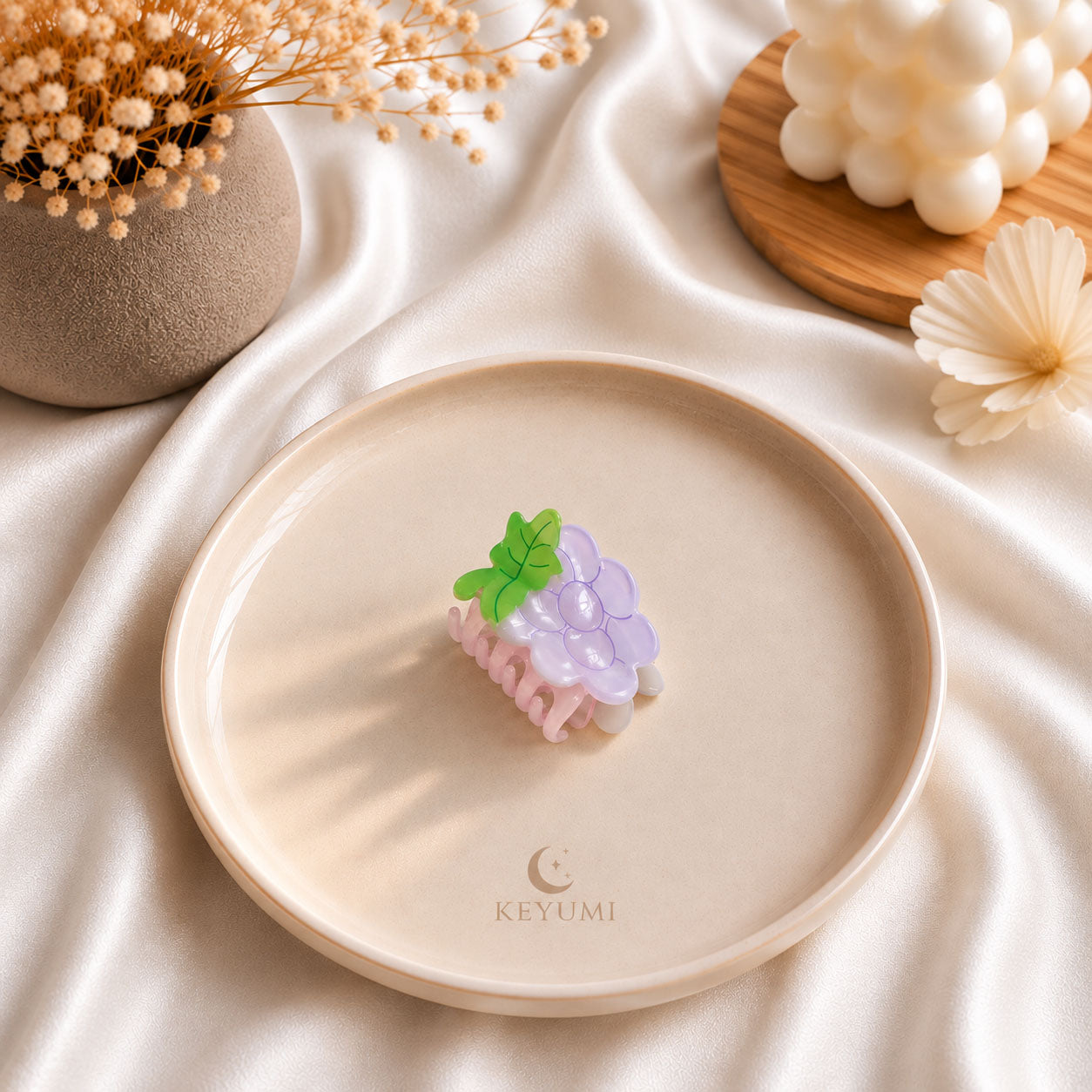 Cute Fruit Crush Hair Claw Clip | KEYUMI