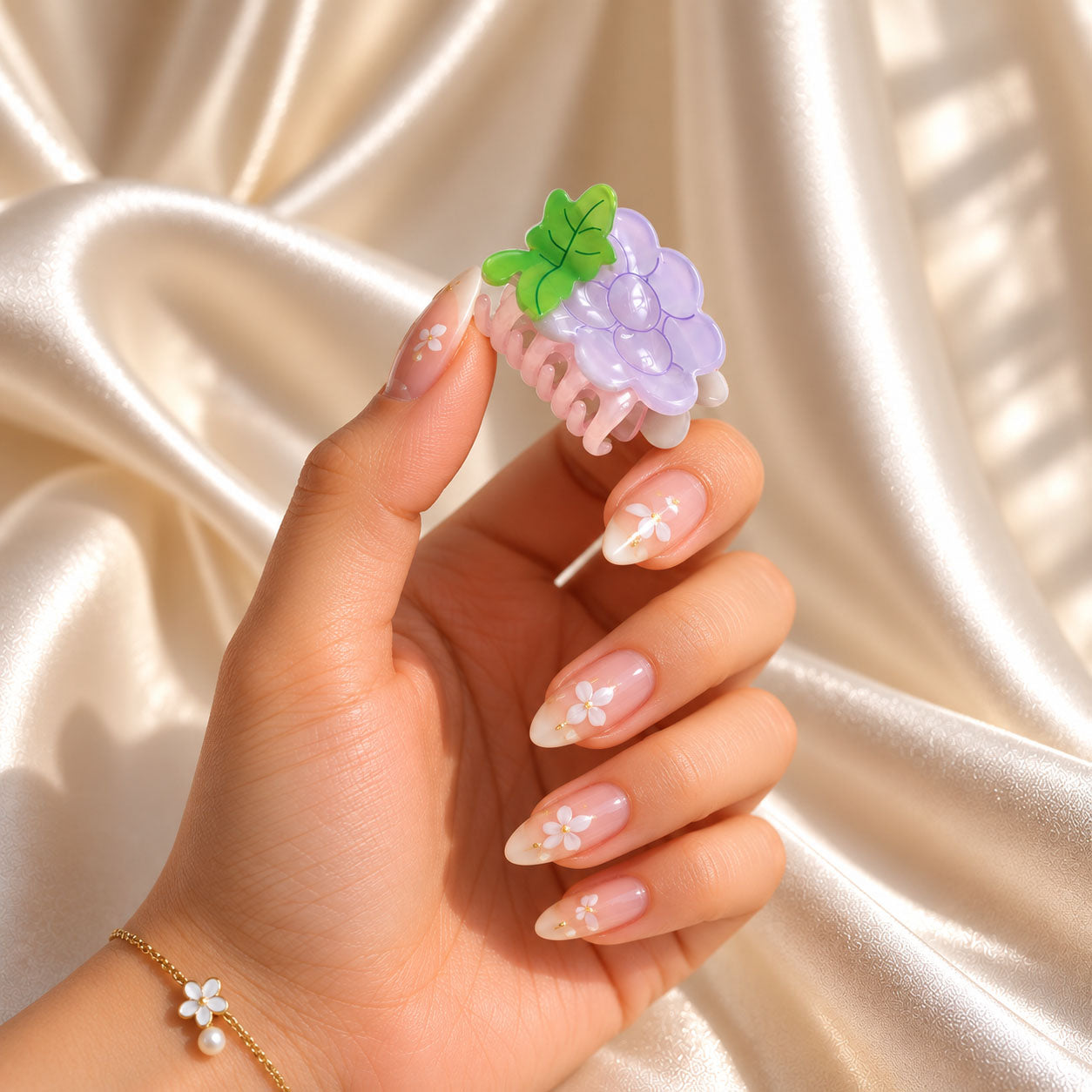 Cute Fruit Crush Hair Claw Clip | KEYUMI