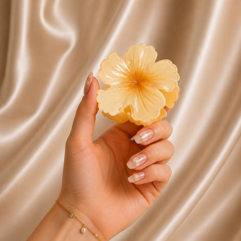 Hibiscus Flower Hair Claw Clip | KEYUMI