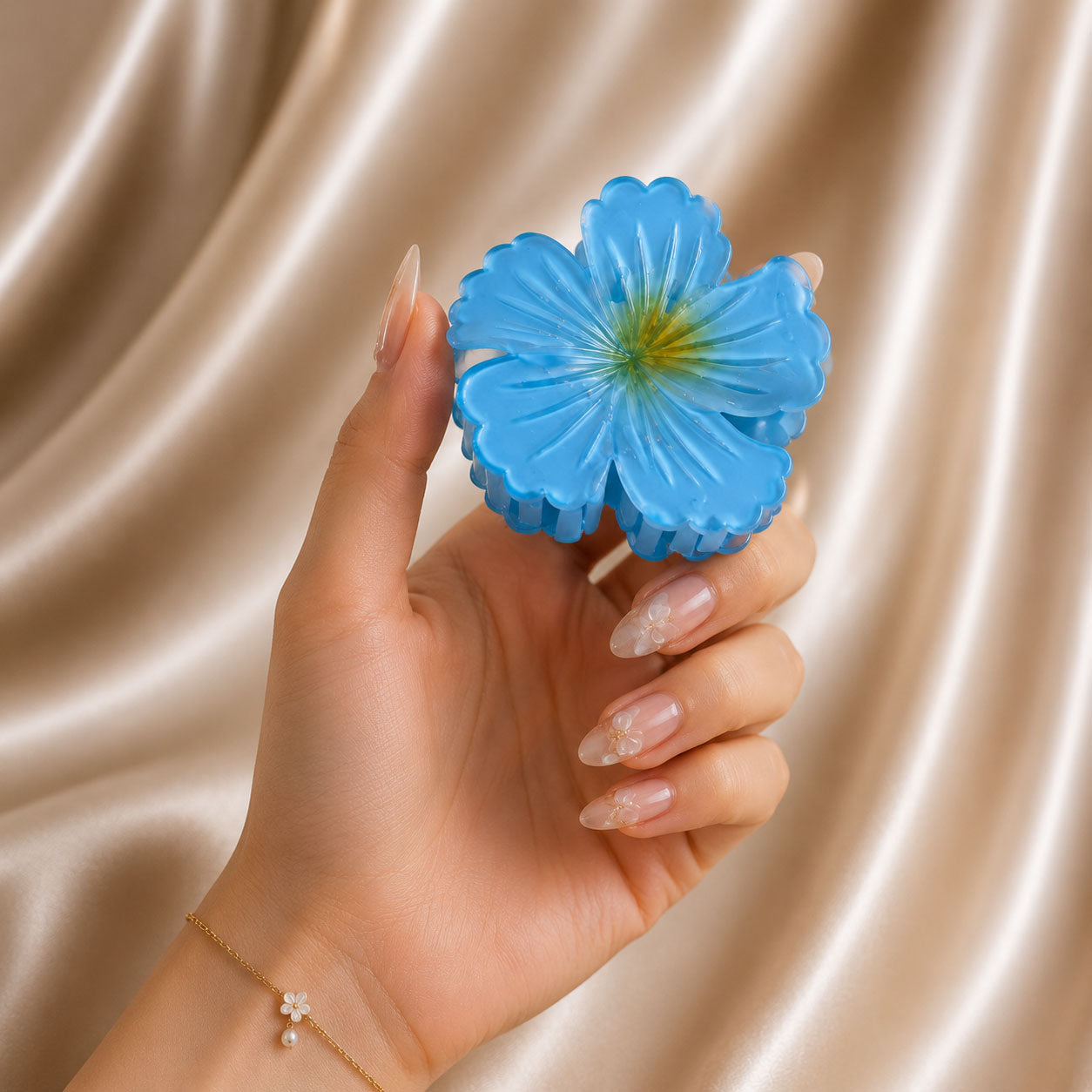 Hibiscus Flower Hair Claw Clip | KEYUMI